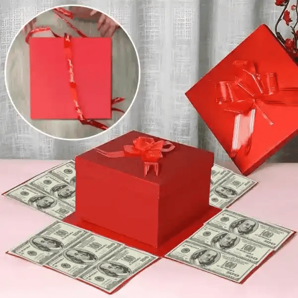 MisteryGift, többrétegű ajándékdoboz