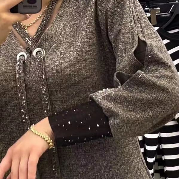 【S-3XL】🔥2023 noua rochie tricotată toamnă-iarnă pentru femei