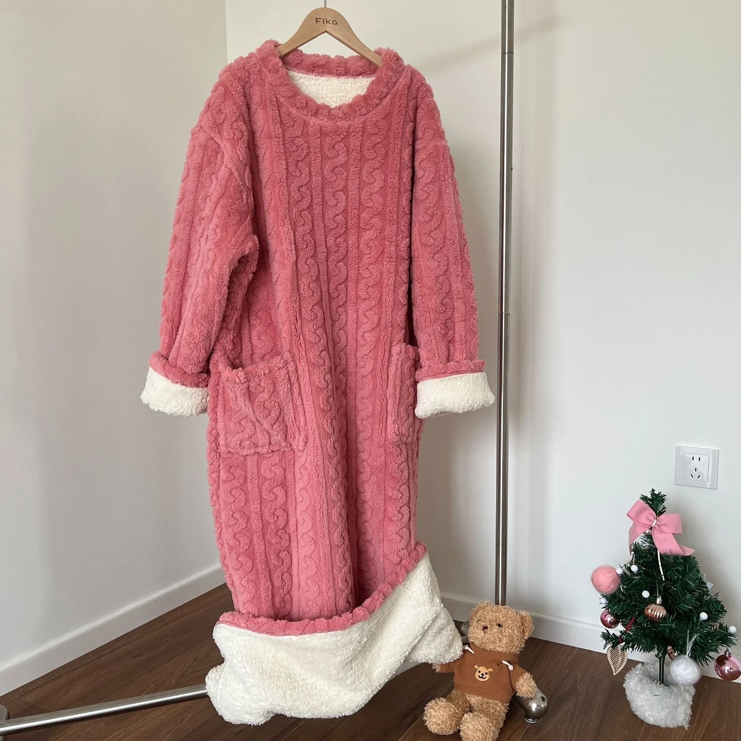 （🔥 Sprzedaż dnia 59% zniżki 🔥） Zimowe Coral Velvet Home ubrania